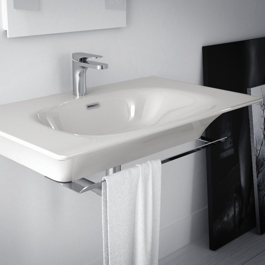 43330 Встроенная раковина под столешницу овальная Ceramica Hidra FLAT - Вид №2