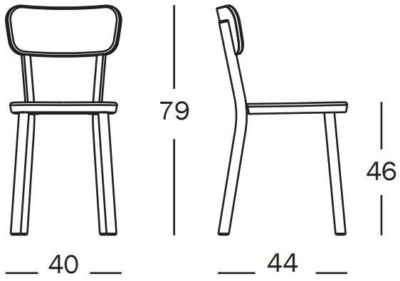 Magis Стул из экструдированного алюминия Dejà-vu sun-id-1405001 - Вид №2