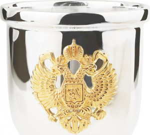 10671791 Русские самоцветы Рюмка Русские самоцветы, серебро 925 Серебро 925