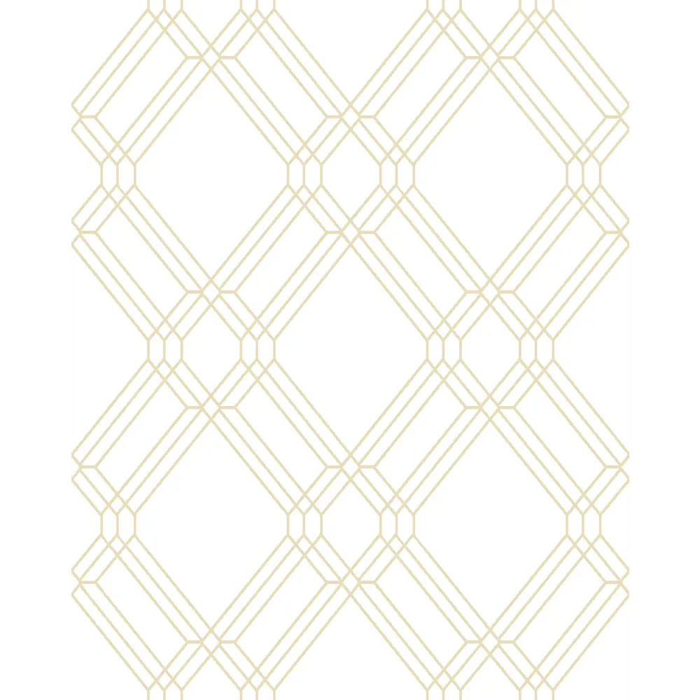 Обои флизелиновые Grandecolife Lattice бежевые 0.53 м 150601 82401151 STLM-2066512 - Вид №3