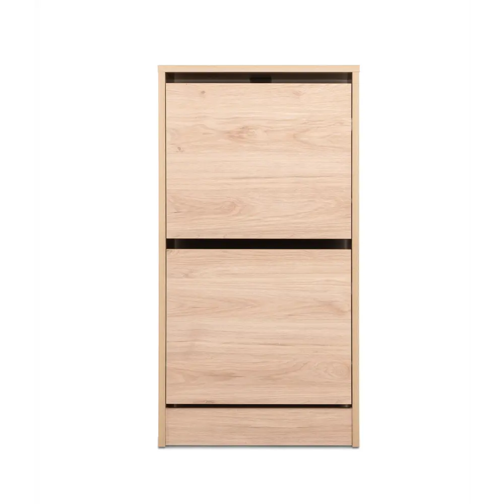 Обувница 47.5x90.3x27.7 см 2 секции ЛДСП цвет гикори джексон 88895571 STLM-2169792 Santreyd - Вид №3