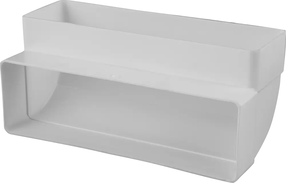 Вертикальное колено EQUATION 60×204 мм для плоских воздуховодов 18155861