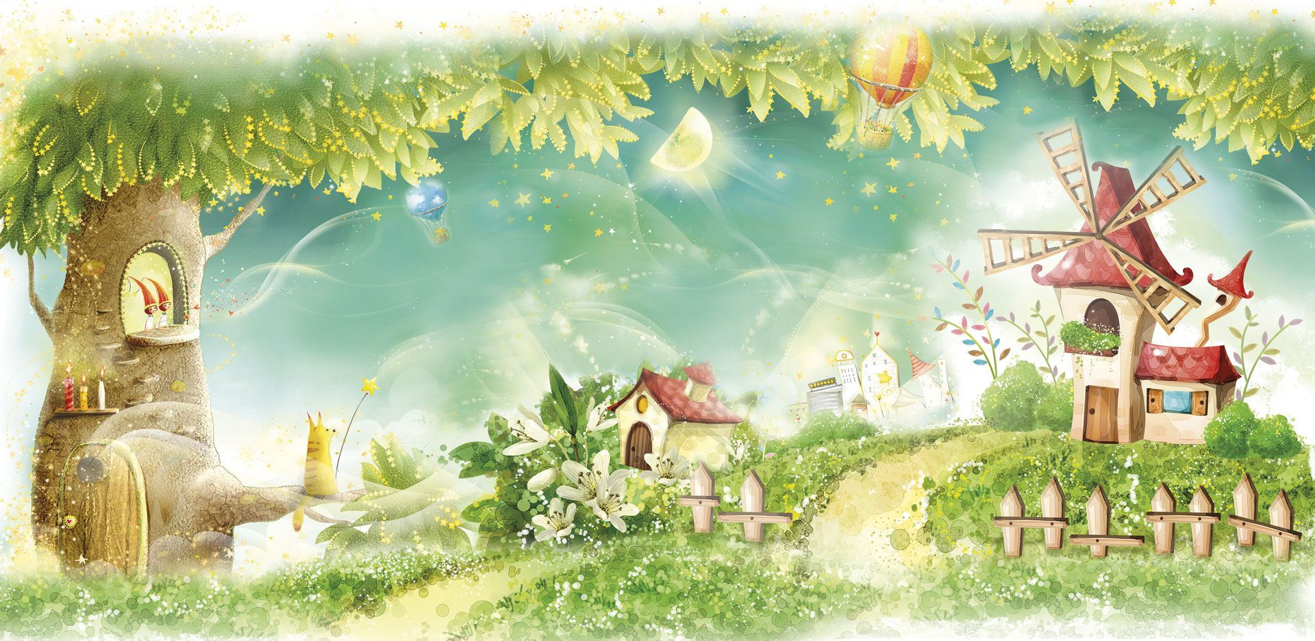 Панорамные обои для детей Rimura 2025 ARCH-00093169 - Вид №1