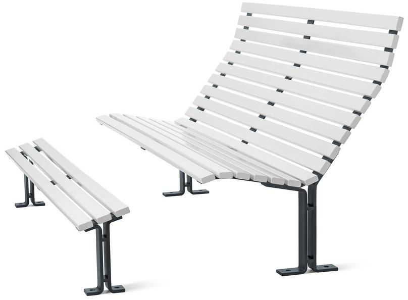 Nola Industrier Скамейка с подлокотниками Kajen sun-id-1480164 - Вид №8