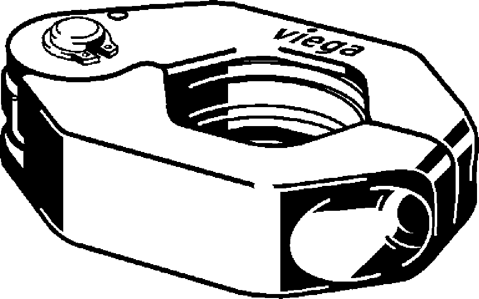 472 696 1) Модель 2296.1 Трубопроводные системы  Системные пресс-инструменты  Системные пресс-кольца, системные пресс-цепи  Металлические пресс-системы Santreyd  - Вид №1