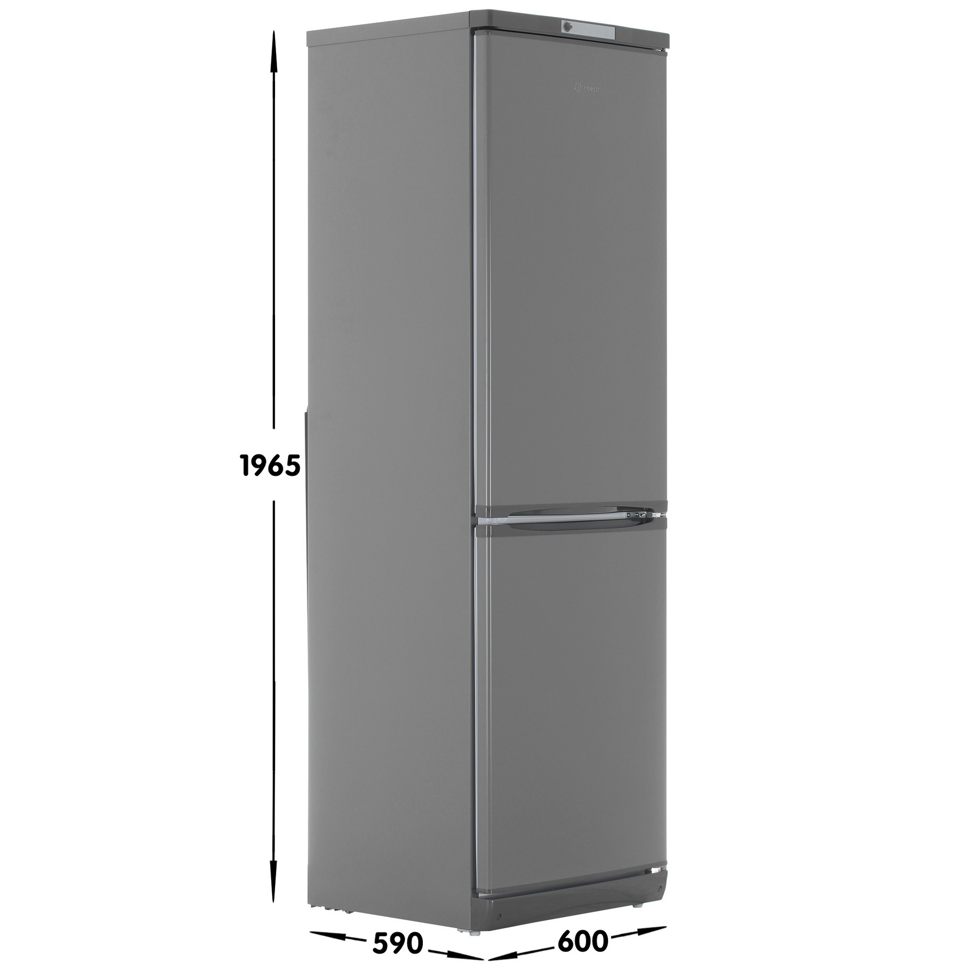 9283676 Холодильник с морозильником   Indesit ES 20 GA серебристый STDN-0073450 - Вид №6