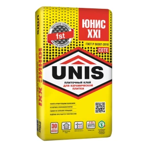 Клей для плитки C0TE Unis XXI 25 кг