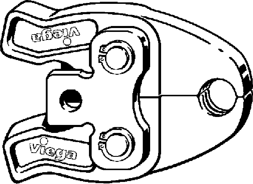 556 297 Модель 2784.7 Трубопроводные системы  Системные пресс-инструменты  Системные пресс-клещи Picco  Трубопроводные системы из пластика Santreyd  - Вид №1