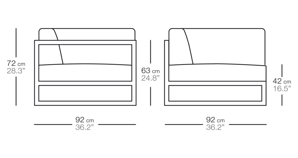 Nude угловой модуль Bivaq sun-id-1986112 - Вид №2