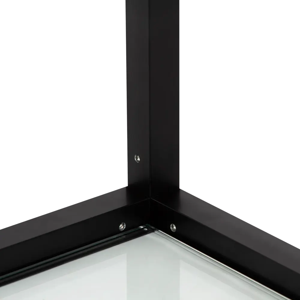 Полка-каркас для кухни 25.6x35x40 см алюминий/стекло 82441024 STLM-2067597 DELINIA  - Вид №5