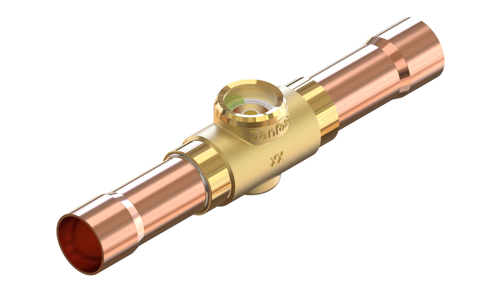 Danfoss SGN — Смотровые стекла с индикатором влажности SGN 10 Смотровое стекло 014-0202  - Вид №6