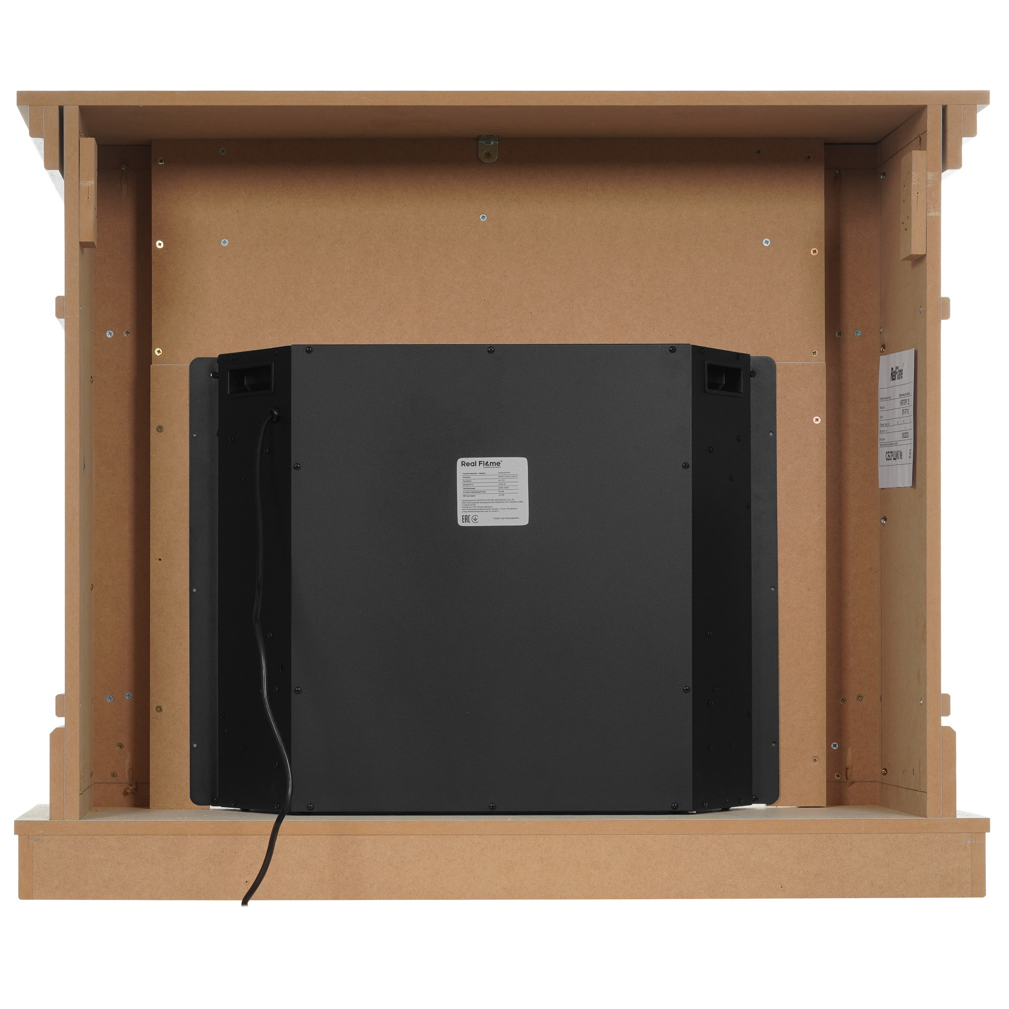 9937262 Каминокомплект RealFlame HISTORY 25'5 WT + SPARTA 25.5 LED S STDN-0014350 - Вид №6