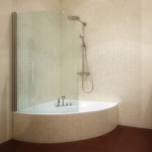 Шторка на ванну 60x150 GV-601R GUTEWETTER LUX PEARL
