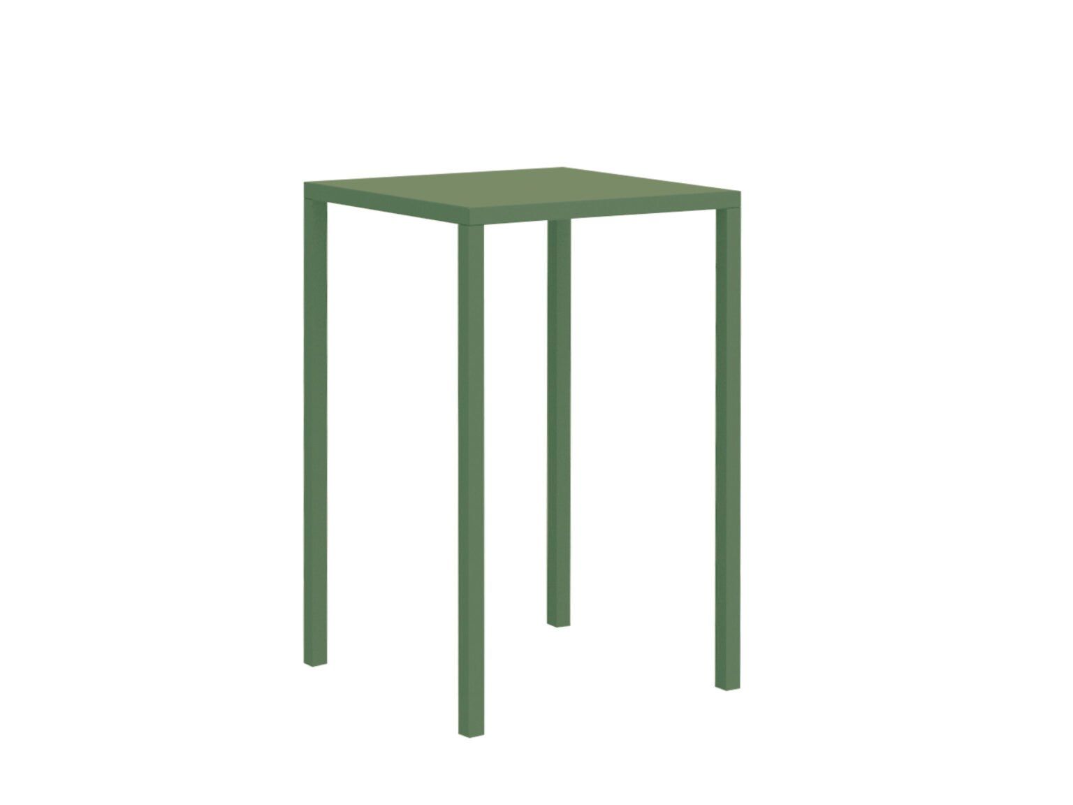 Высокий квадратный металлический садовый стол Vermobil Quatris ARCH-00059388 - Вид №22