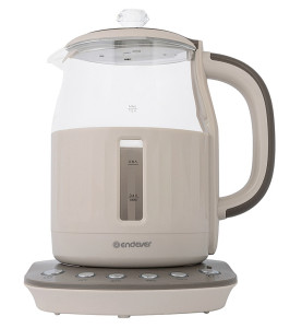 5365518 Электрочайник Endever Skyline KR-365G бежевый