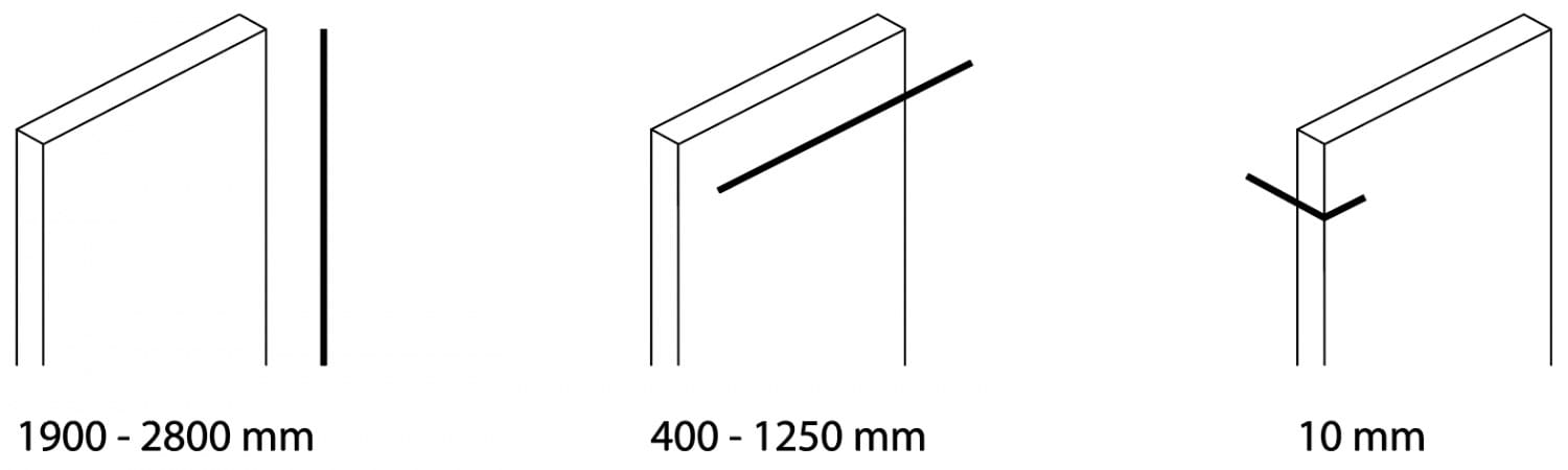 Раздвижные стеклянные двери HenryGlass VITRA ARCH-00059552 - Вид №5