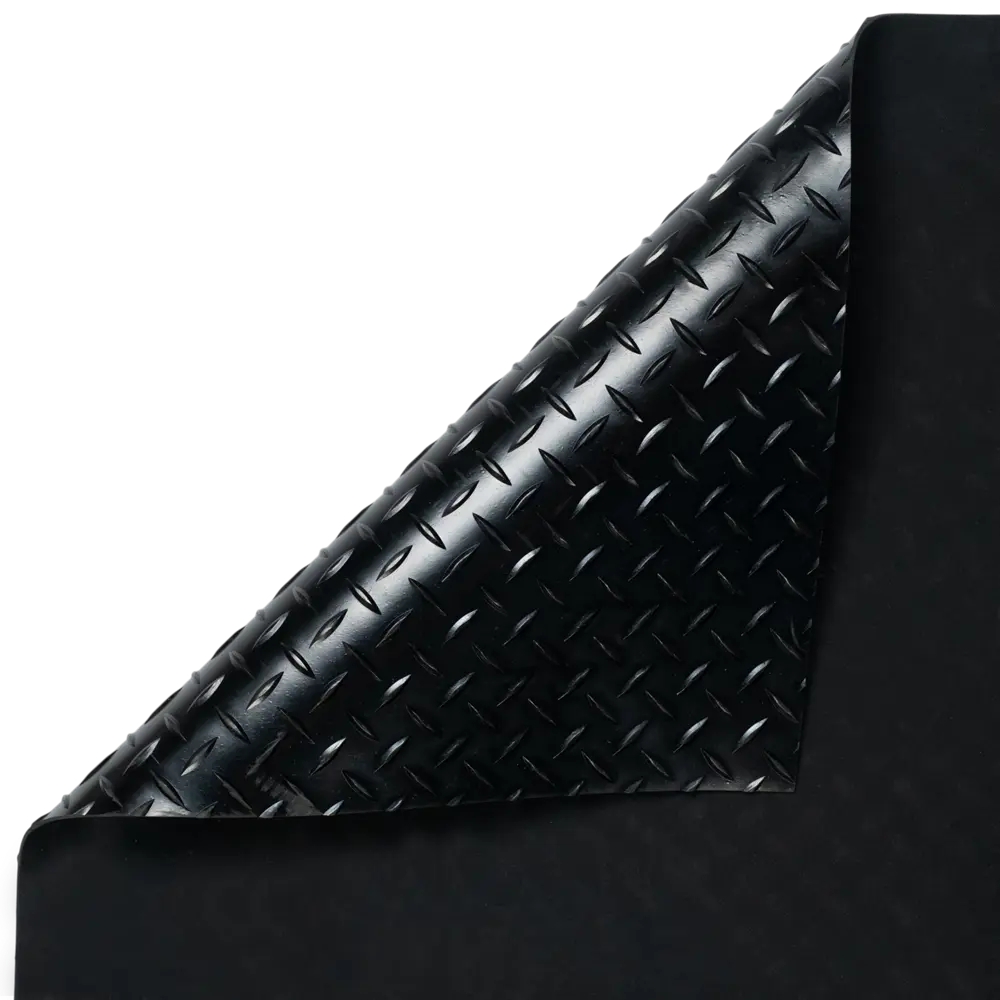 Дорожка резиновая «Елочка» 1.2 м цвет черный Santreyd STLM-2186302 - Вид №3