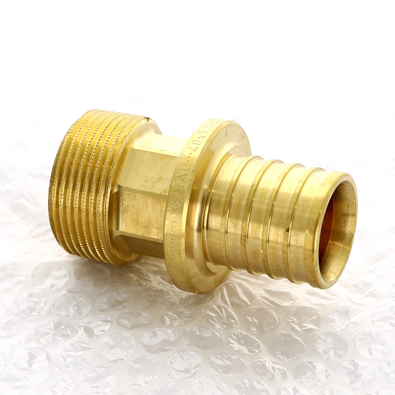 Муфта надвижная Н бронза REHAU 40х1"1/4 366062 - Вид №2