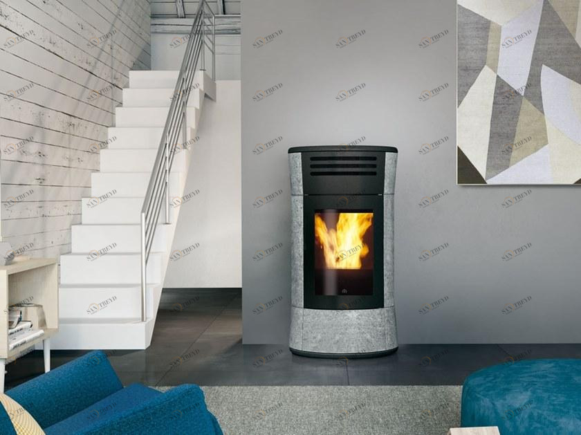 EDILKAMIN Пеллетная печь из мыльного камня sun-id-1380515