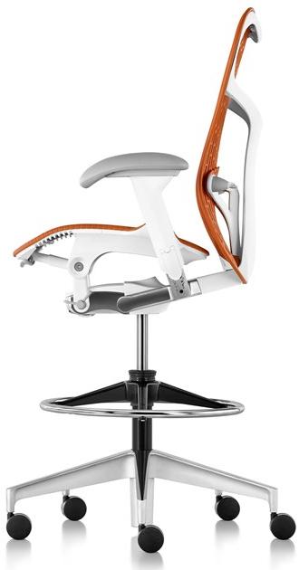 Herman Miller Эргономичный поворотный офисный стул из ткани бабочки Mirra 2 sun-id-1387482 - Вид №2