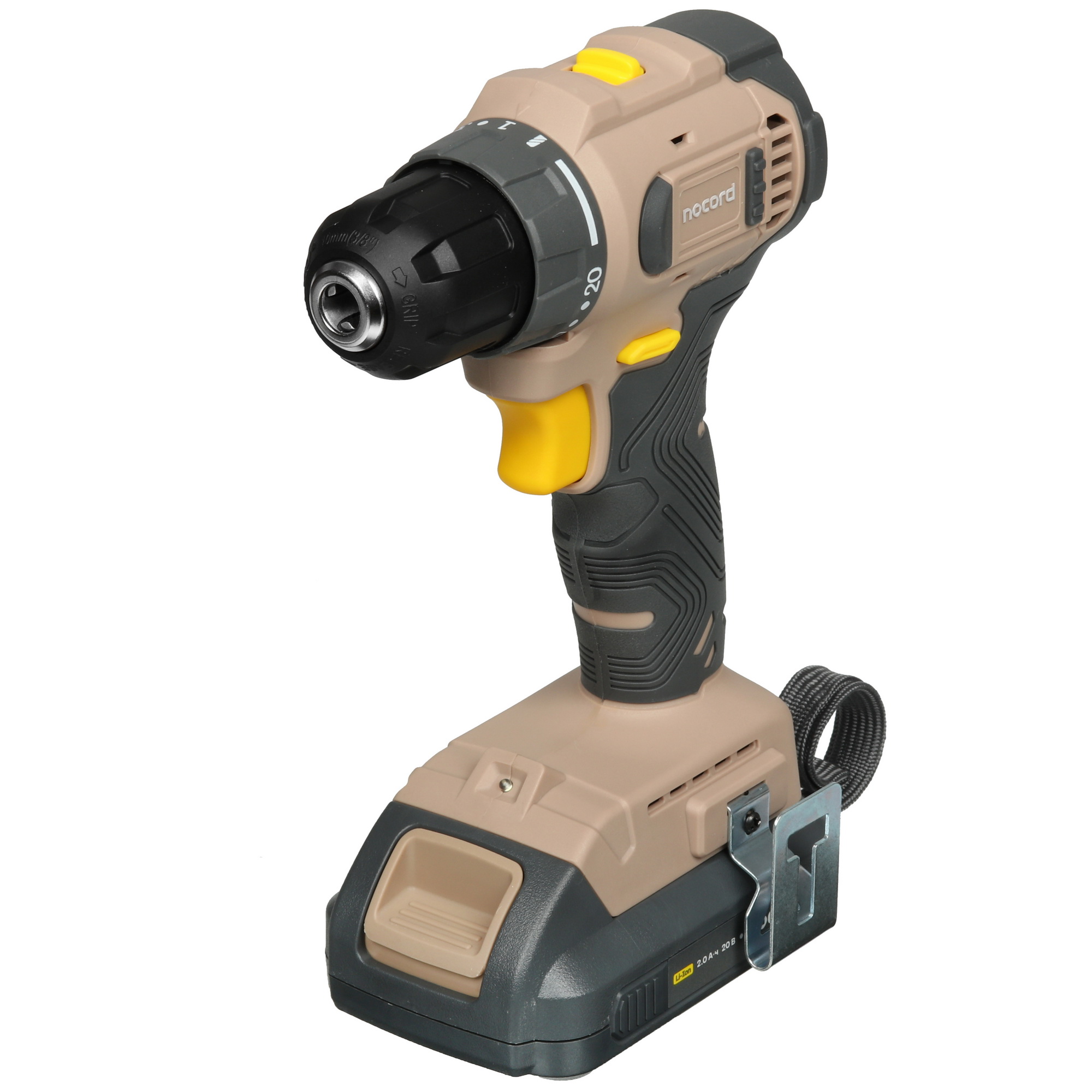 Дрель-шуруповерт Nocord NBD-20.2.20. A-2 5634771 STDN-0101901 - Вид №3