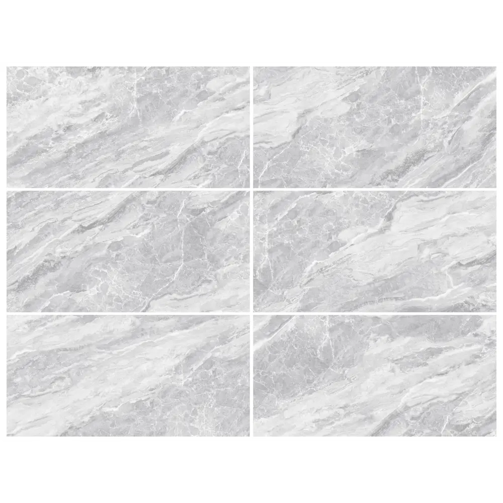 Керамогранит Incolor Royal Grey Carving Satin 120x60 см 1.44 м² сатинированный цвет серый LunaRossa STLM-2040363 - Вид №4