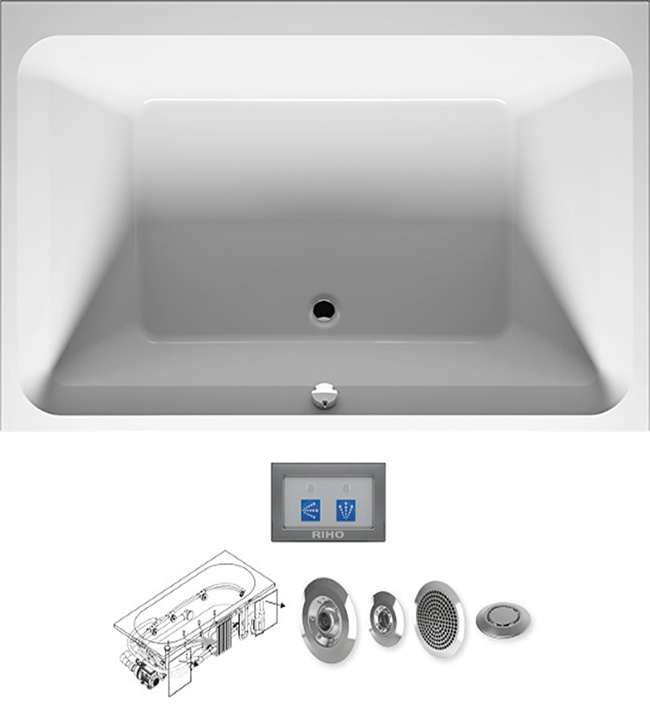 BB7700500000000_top1 Ванна Riho Castello Santreyd - Вид №3