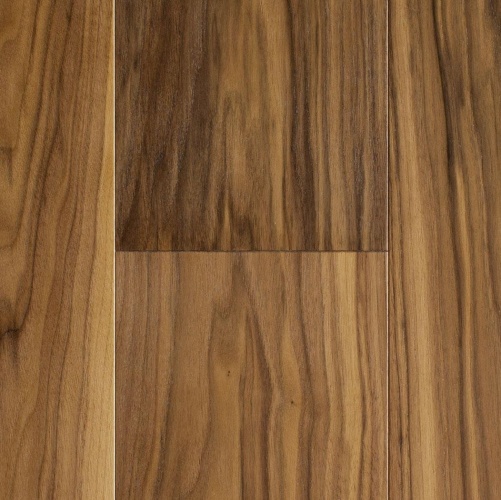 Инженерная доска Arti Parchetto Italian Americano (американский) Орех американский Селект с брашью (Текстурированная) 1205х140 мм 3300440010 - Вид №1