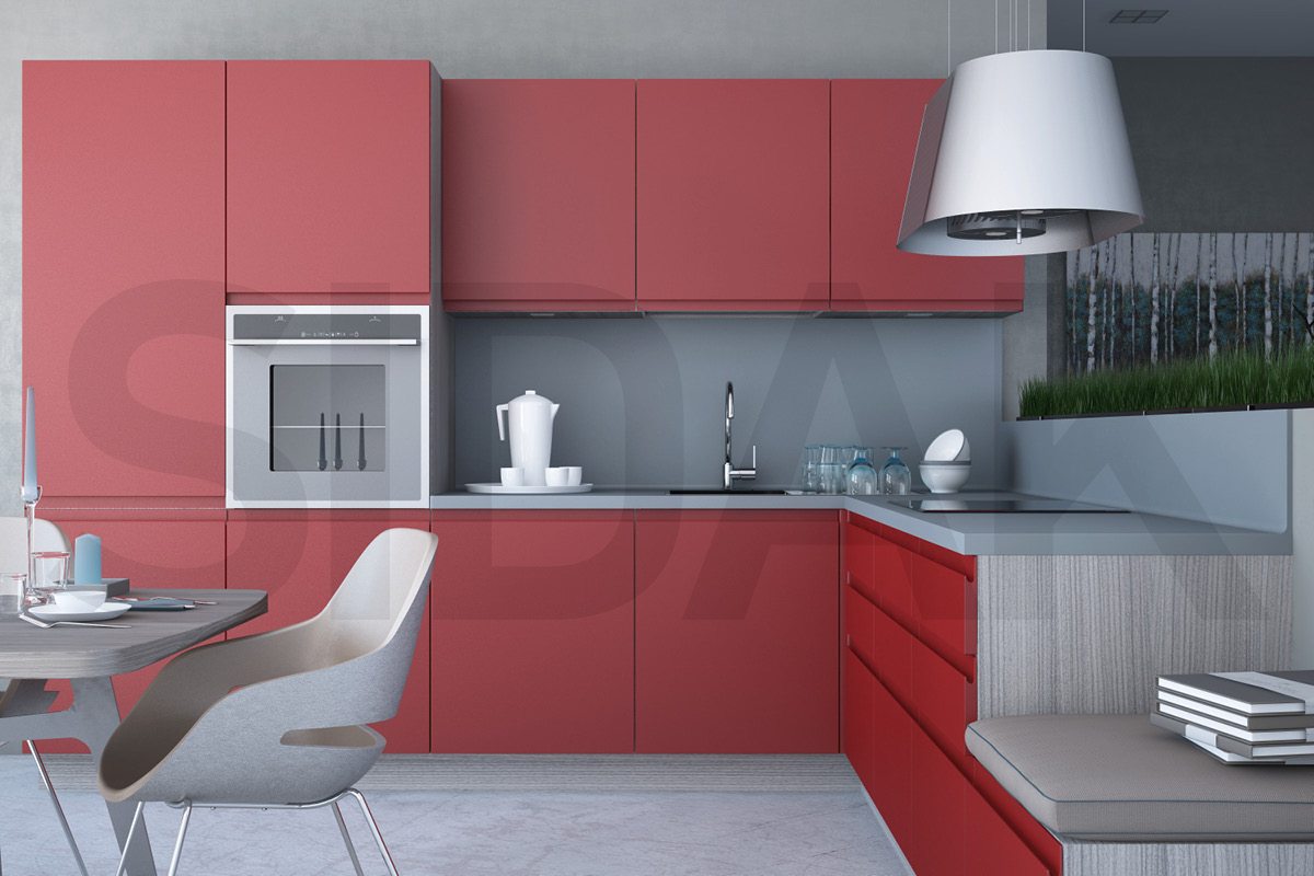 Ручки для кухонной мебели  Фрезеровка «RF07+» 301 Капучино SIDAK SIST2452-4379 - Вид №1