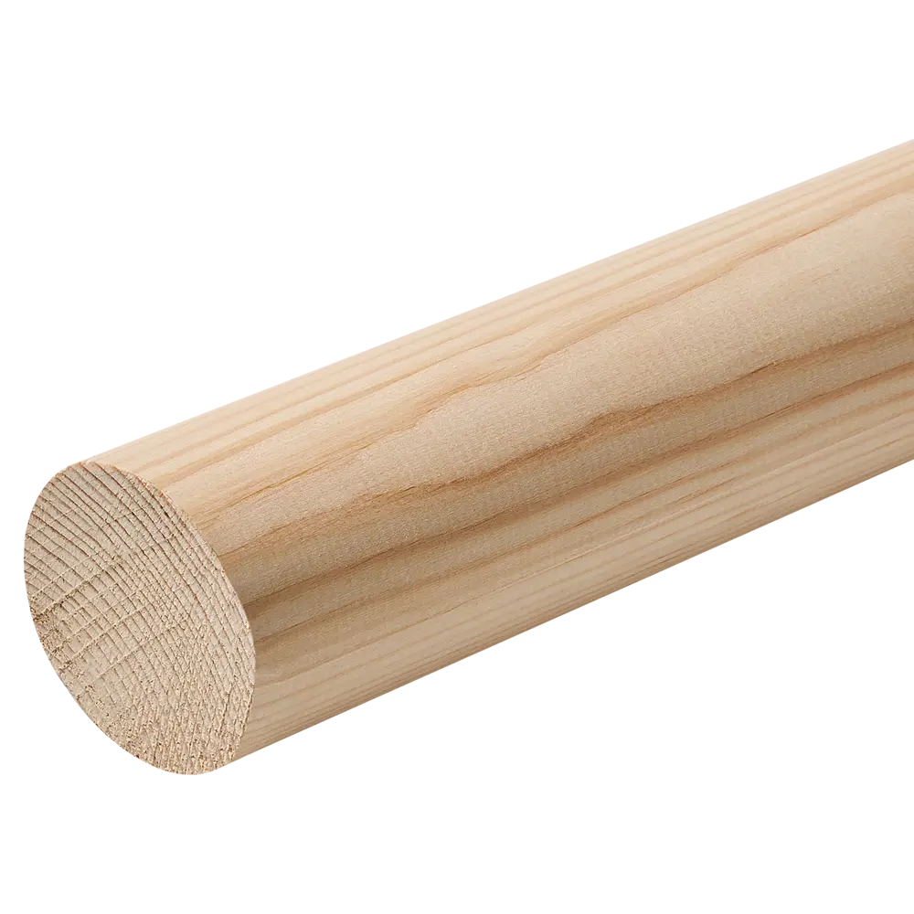 Поручень круглый сращенный хвоя сорт Прима 20x47x3000 мм 89458813 STLM-2149956 Santreyd 