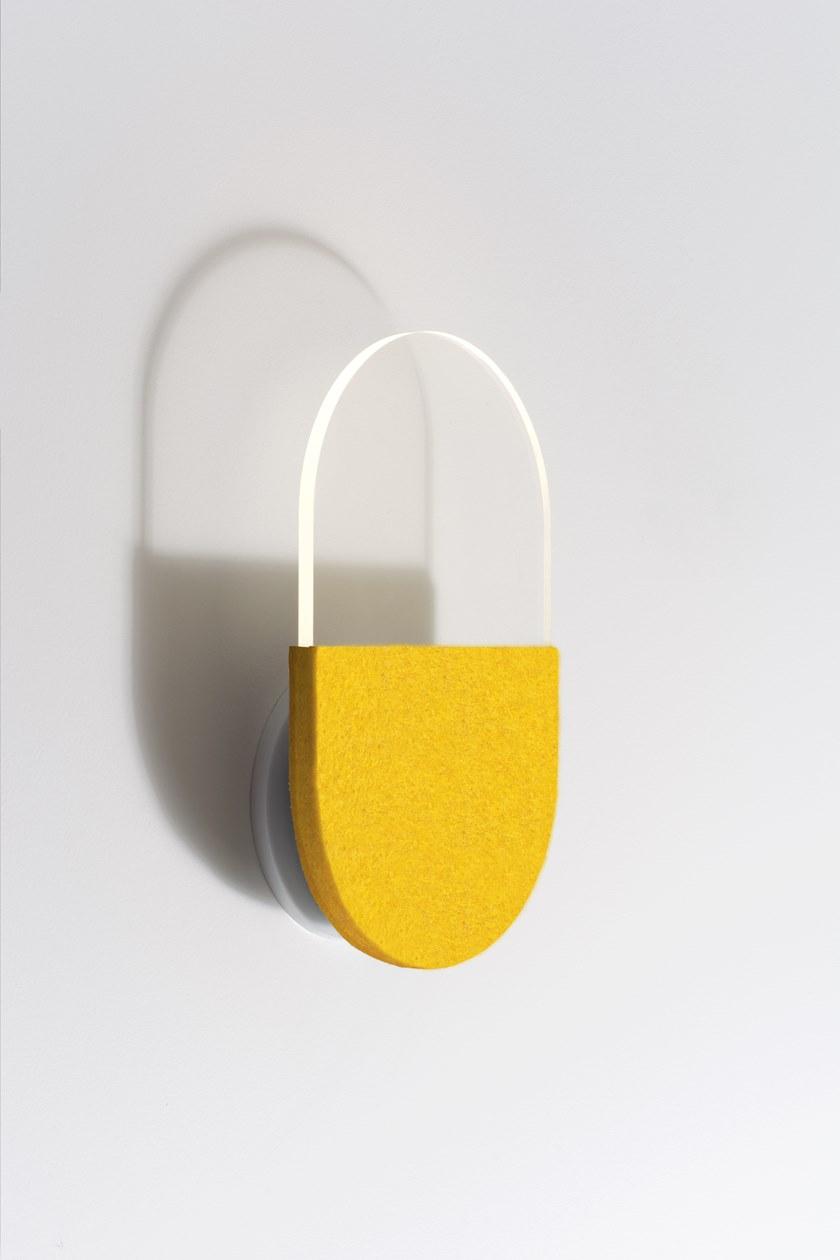 ANDlight Настенный светильник из фетра Slab sun-id-1418254 - Вид №6