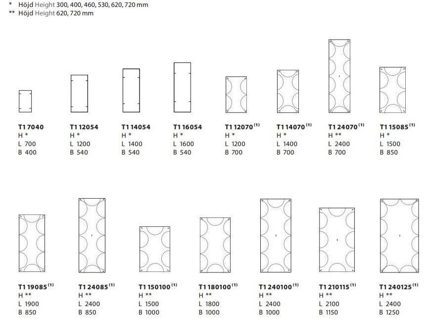 Karl Andersson Низкий прямоугольный журнальный столик Trippo sun-id-1499275 - Вид №1