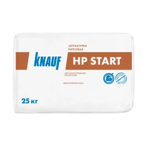 Штукатурка гипсовая Knauf ХП Старт 25 кг