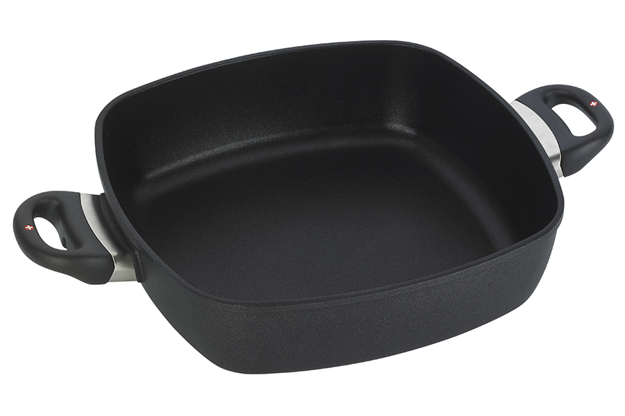 Сотейник индукционный Swiss Diamond со стеклянной крышкой, квадратный, две ручки, 28х28 см XD66282IC - Вид №2