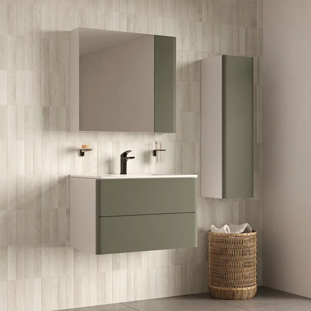 Комплект фасадов для тумбы Iddis Lahta LAH80T0i89 80 см МДФ цвет тайга STLM-2162453 - Вид №3