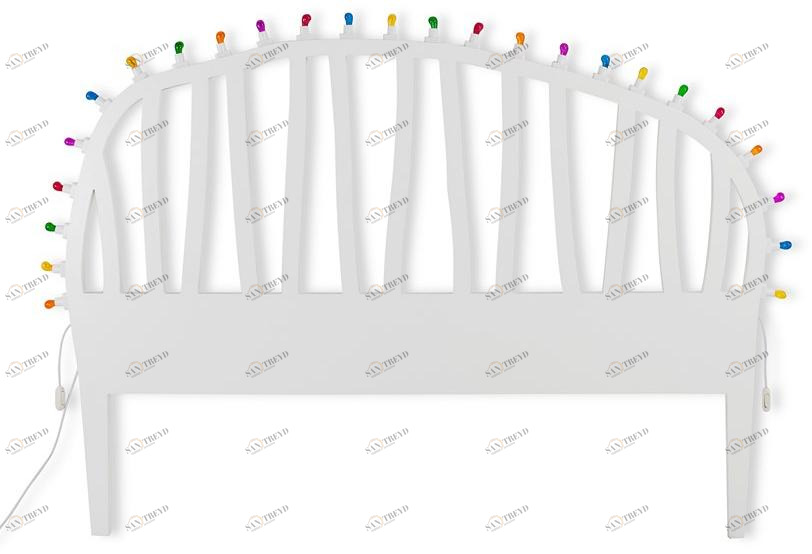 Seletti Изголовье МДФ со встроенной подсветкой для двуспальной кровати Luminaire sun-id-1497731