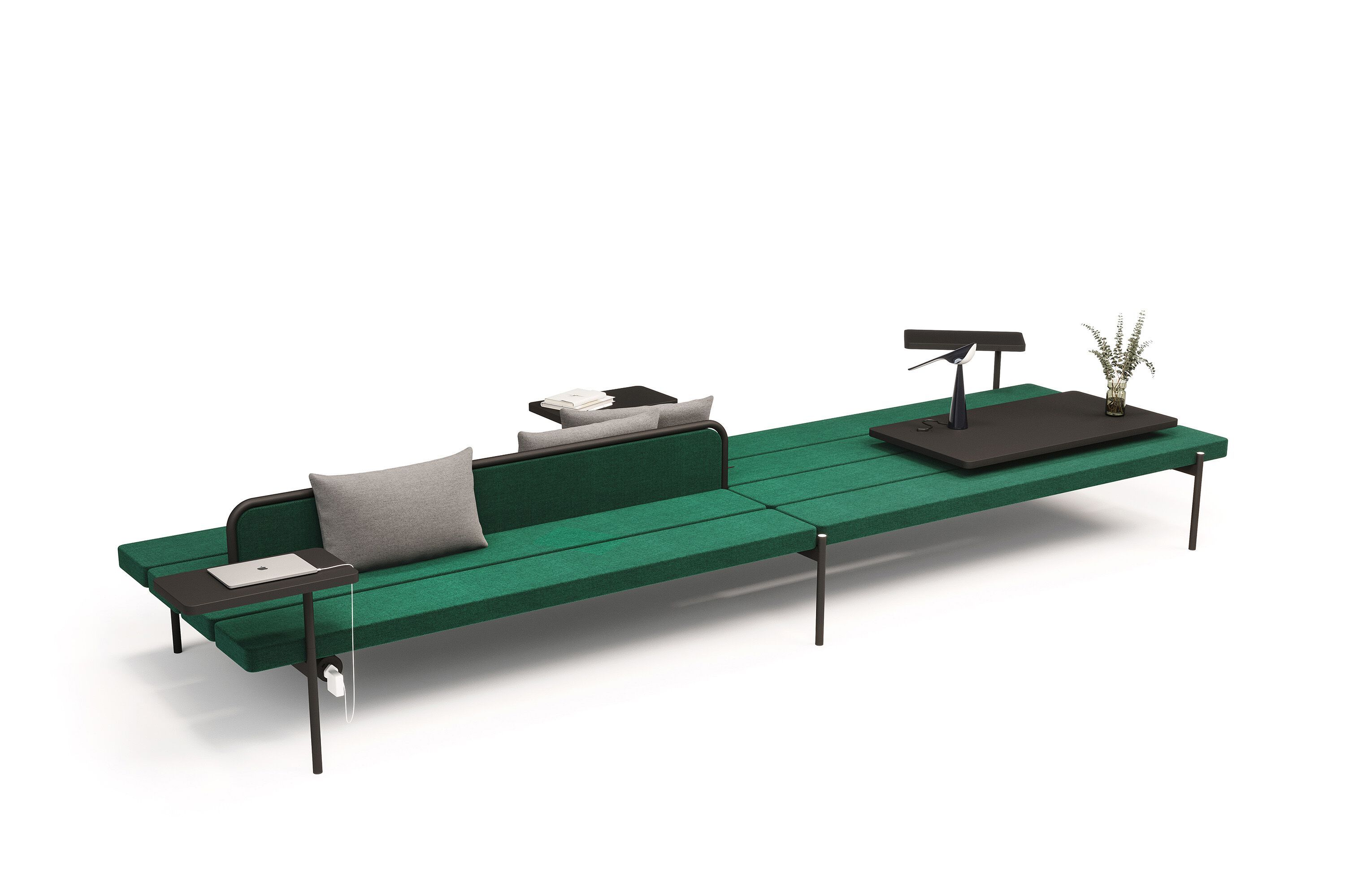 Модульная мягкая скамейка из ткани Established&Sons Island ARCH-00100058 - Вид №10