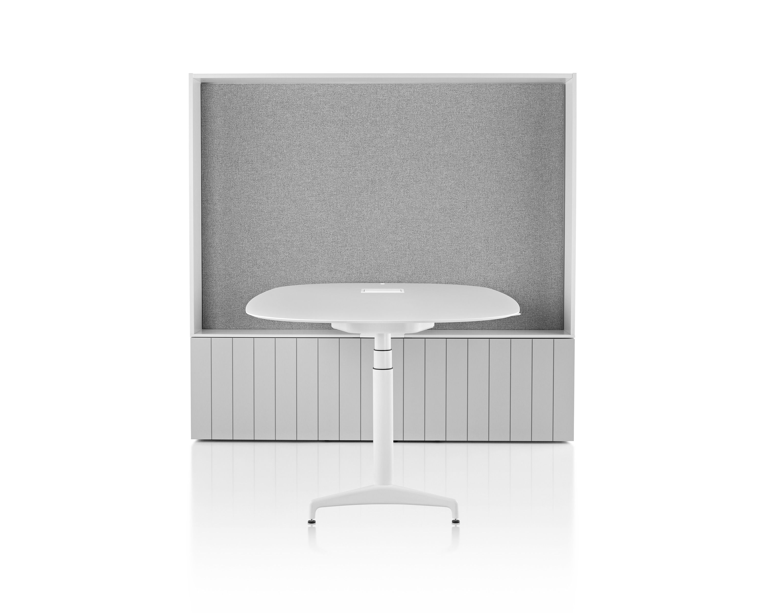 Секционный стол с регулируемой высотой и встроенной полкой Herman Miller местный ARCH-00031861 - Вид №23