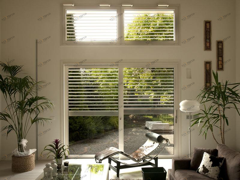 QUARTIERI LUIGI Раздвижное окно с термическим разделением из алюминия и дерева sun-id-1484097