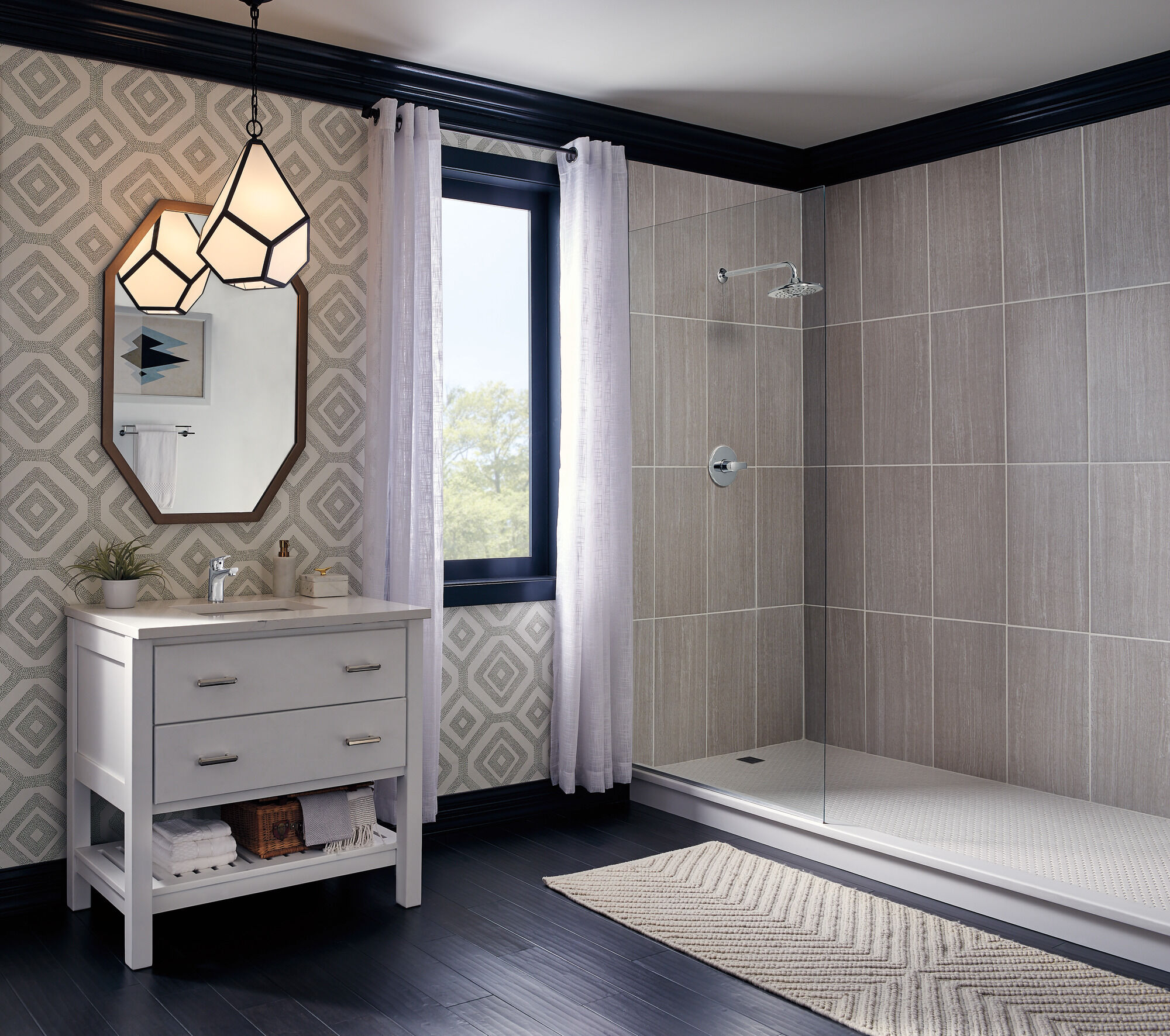 Подрезка Monitor® серии 14 MultiChoice® Delta Faucet MODERN T140339 - Вид №1