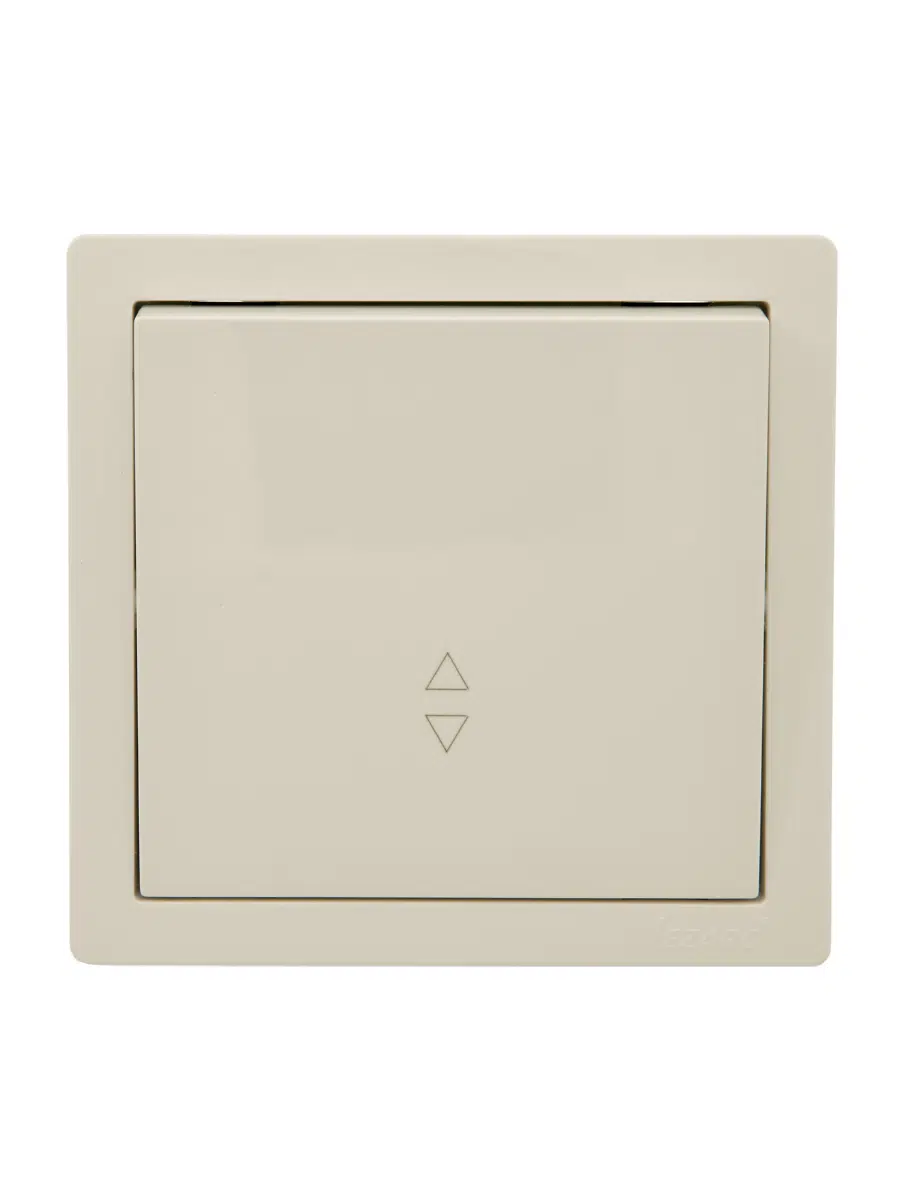 LETO Выключатель проходной крем LEZARD 752-0300-105