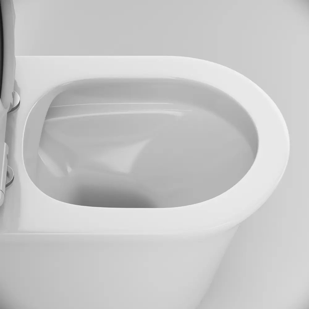 Унитаз подвесной AM.PM Force безободковый с сиденьем микролифт STLM-2095680 - Вид №8