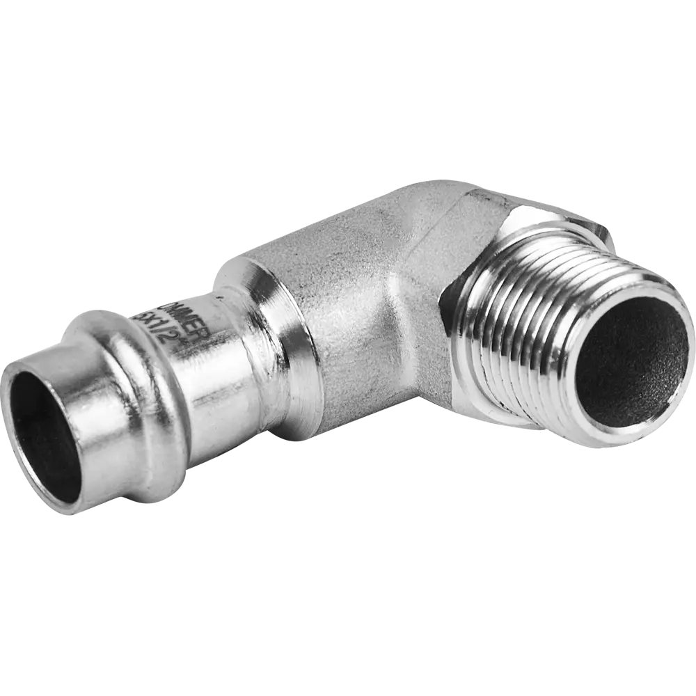 Угол переходной Rommer 1/2"x15 мм ВПр-НР нержавеющая сталь 88011380 STLM-2191385 