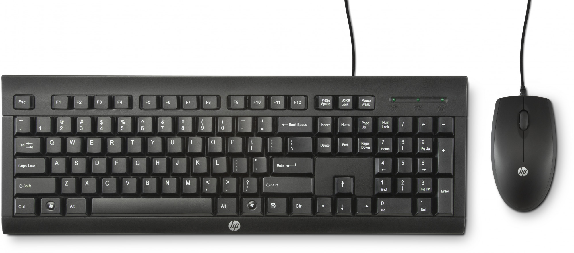 H3C53AA#ACB wired combo c2500 black HP Santreyd 
