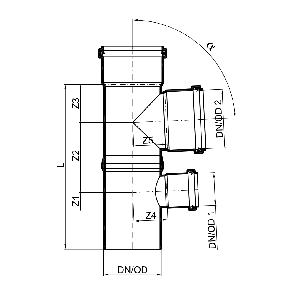 01945 Крестовины Tece  - Вид №1