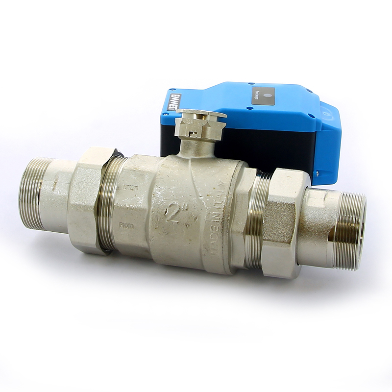 Кран шаровой с разъемными соединениями НН двухходовой MODULO PLUS с сервоприводом EMMETI 2" 01425704