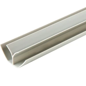 82619859 Профиль ПВХ угловой внутренний Т8/10 мм серый 3 м STLM-1012924