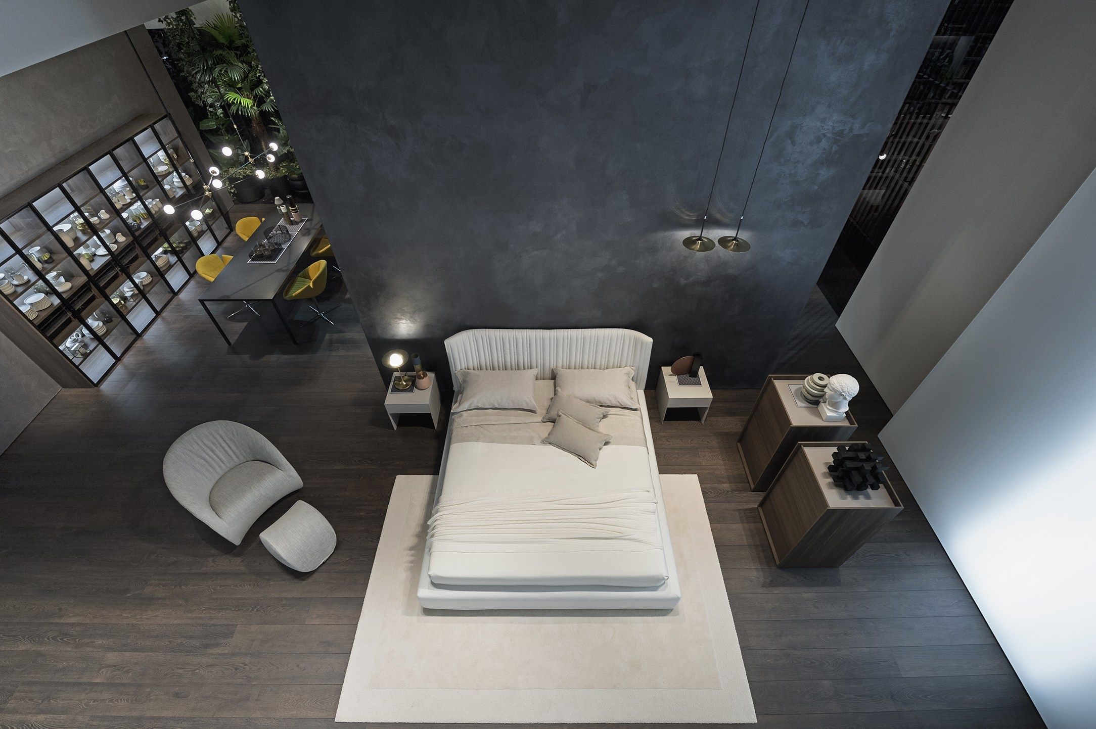 Двуспальная кровать для хранения Désirée divani SHELLON IN ARCH-00115588 - Вид №4