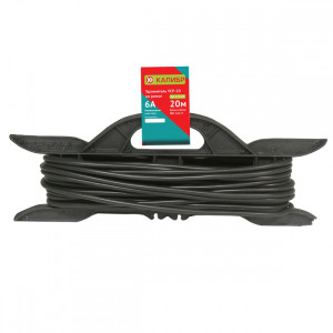 Удлинитель силовой Калибр УСР-20 черный 8120099