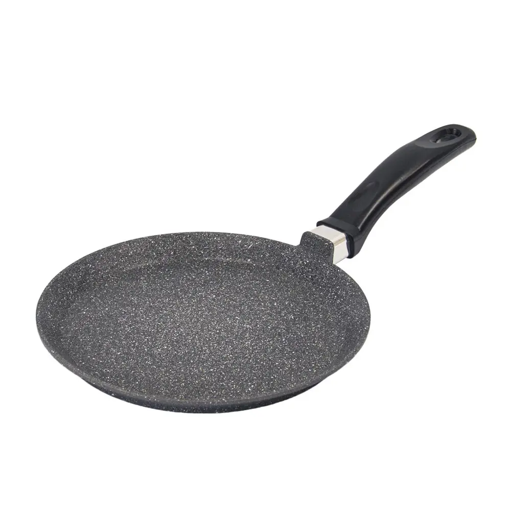 Сковорода блинная Werner Letizia 51675 22 см алюминий без крышки цвет черный STLM-2189187